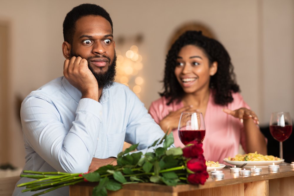 Stock Photo Bad Date, Smile, Tableware, Stemware, Happy, Drinkware, Gesture