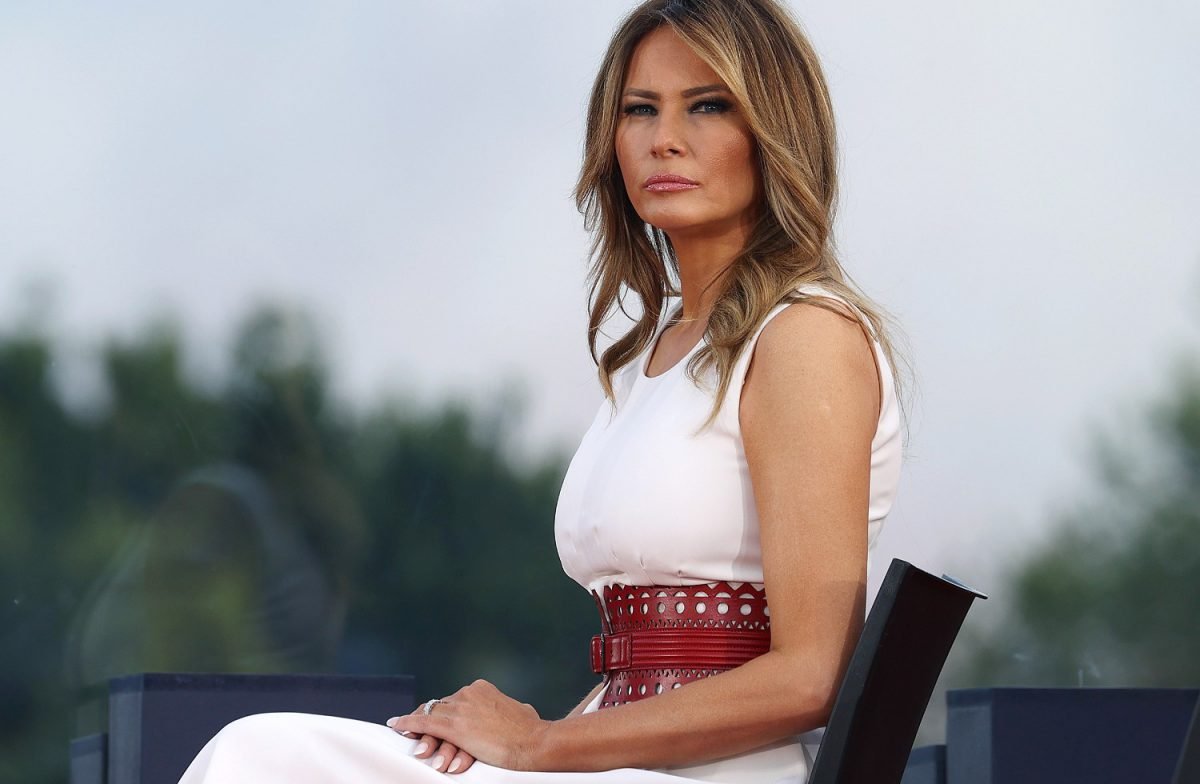 Melania Trump Hot, Sky, Dress, Flash photography, Waist