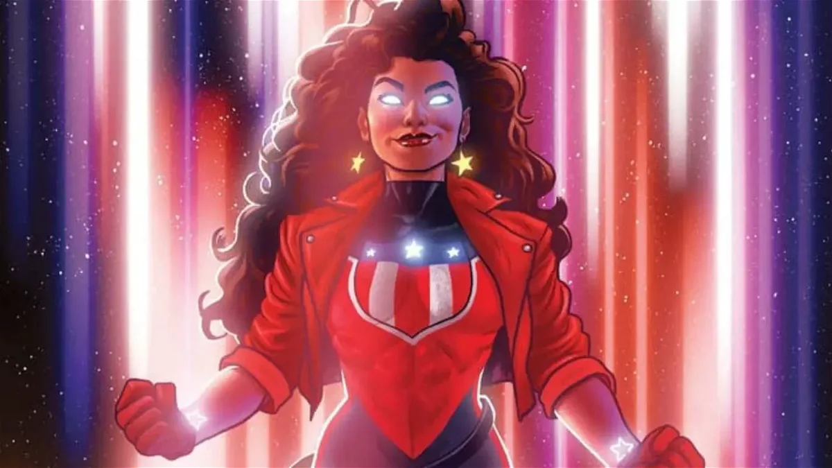 Marvel America Chavez, Facial expression, Cartoon, Fashion, Purple