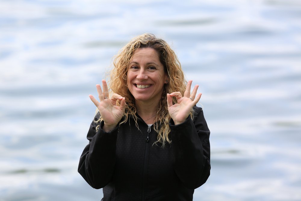 Water, Water, Smile, Hand, Arm, People in nature, Flash photography, Happy, Gesture